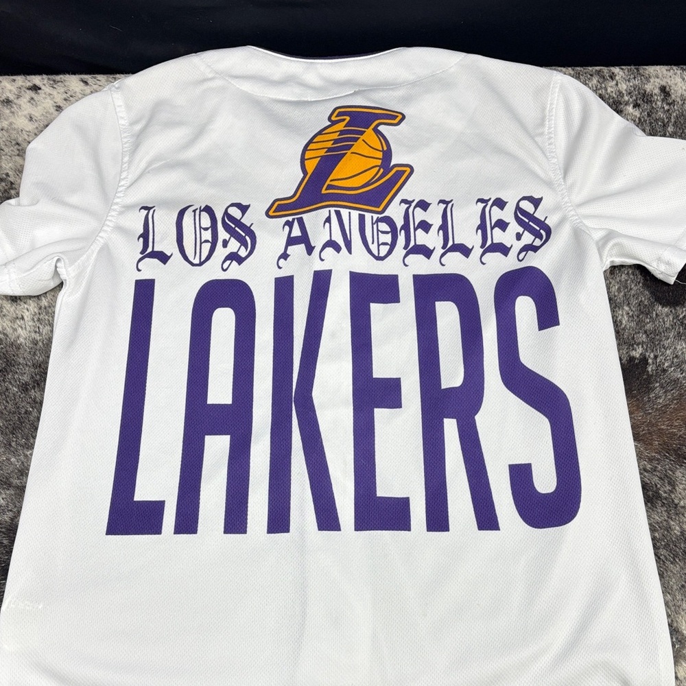 Lakers Button Up Shirt
